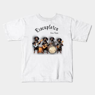 Dachshund band Eisenpfoten (Iron Paws) Kids T-Shirt